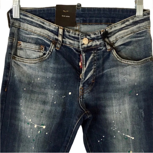 👖 DSQUARED2 MENS SLIM JEANS 👖 - Picture 2 of 12